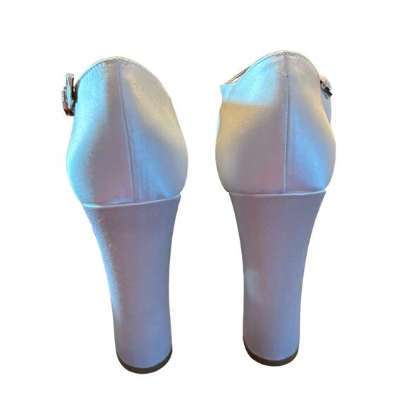 Malone Souliers Yurkia Crystal Platform Sandals Block Heel Open Toe NEW EU 40 - Picture 7 of 13